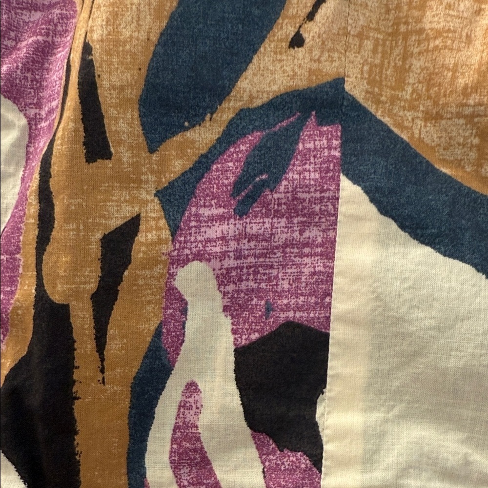 Banana Republic Multicolor Floral Crop Top - Picture 3 of 4